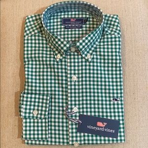 Vineyard Vines Slime Fit Long Sleeve Button Down